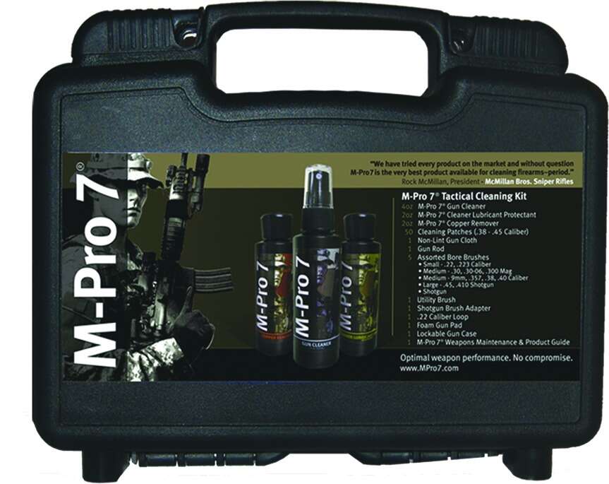 Cleaning Equipment M Pro 7 M Pro 7 M-PRO 7 TACTICAL CLEANING KIT CLAM • Model: M-Pro 7